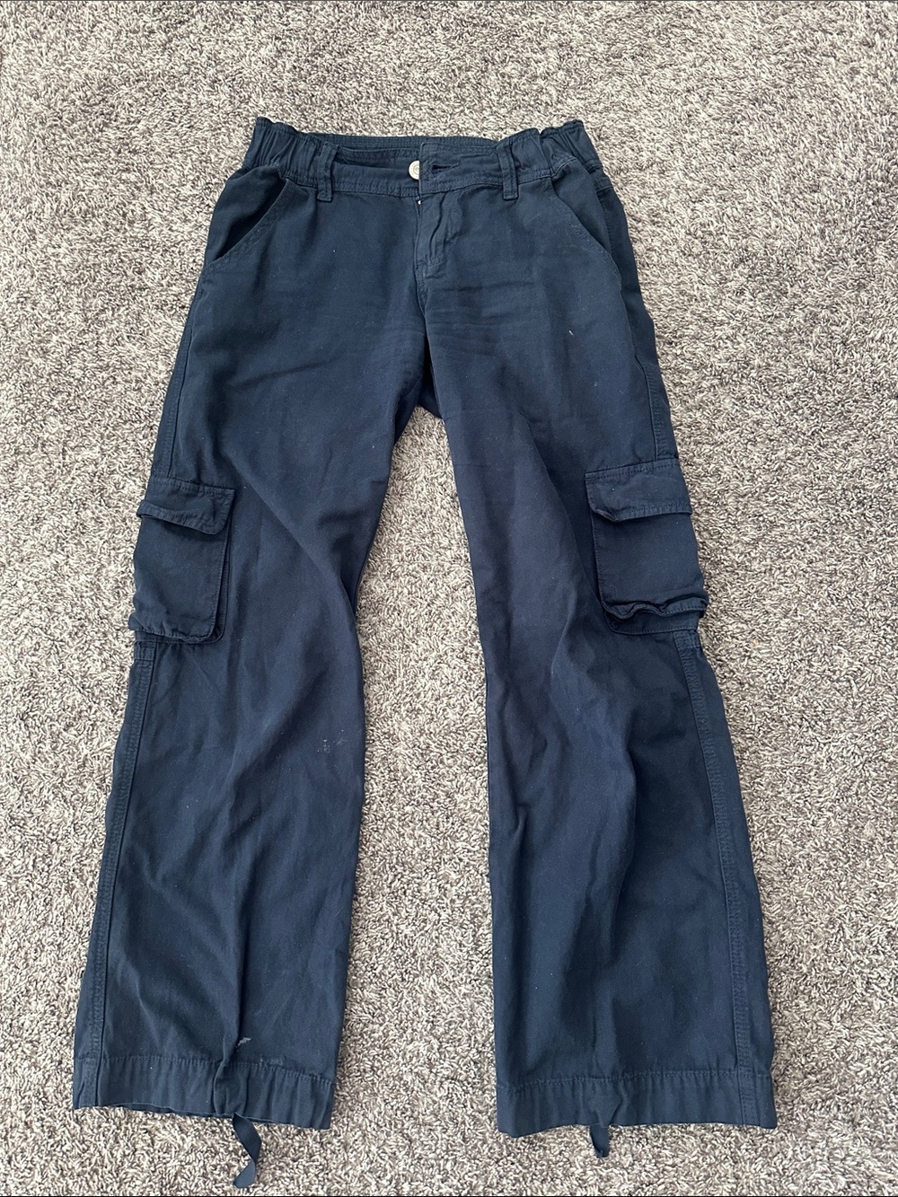 Navy Blue Pacsun Cargo Pants